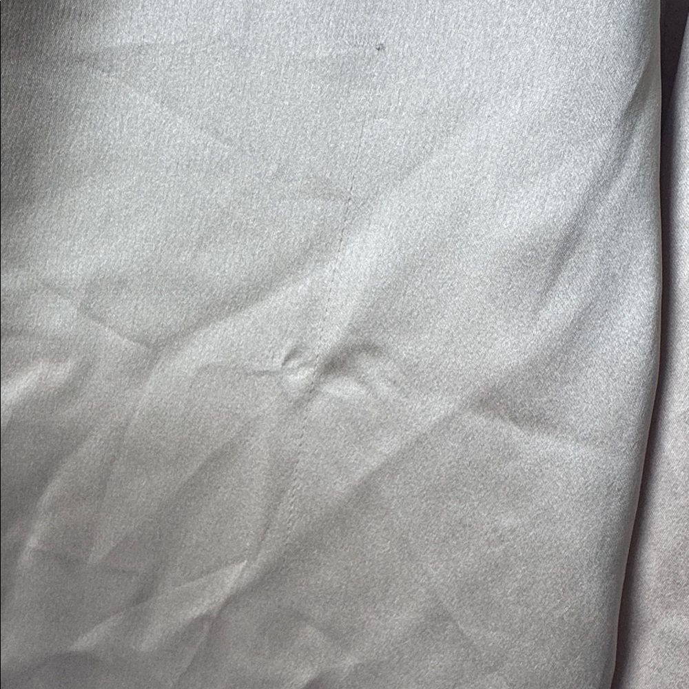 Rachel Zoe Satin Button-Front Blouse | Size M - Picture 4 of 6